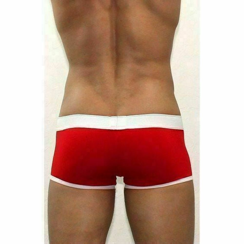 Мужские трусы боксеры красные Diesel Red Boxer