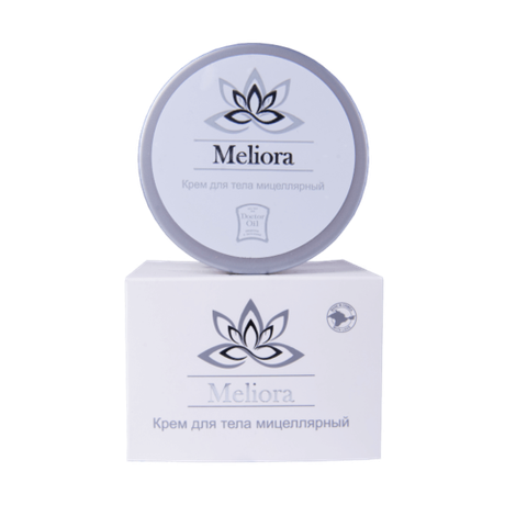 Крем мицеллярный натуральный для тела Meliora 200 мл