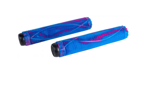 Ручки самоката  (трюк) с барендами  Fish 170mm син/роз 355042