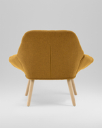 Кресло Олби Квадро горчичный