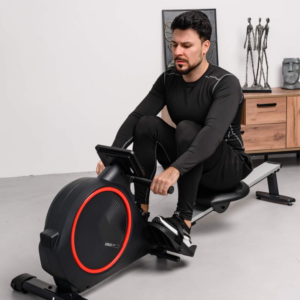 Гребной тренажер UNIX Fit Techno Rower 410E
