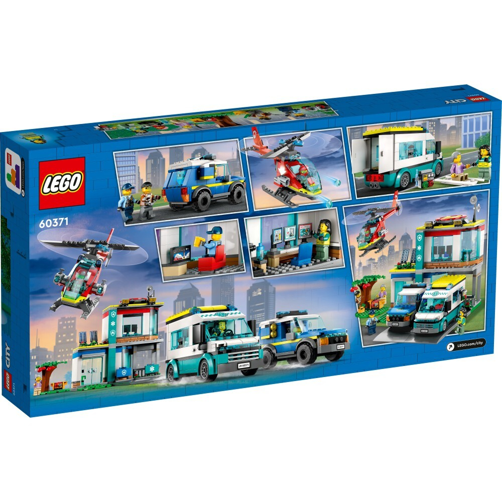 LEGO City - Парковка для машин экстренной помощи 60371 / артикул   60371  / GTIN 5702017416311