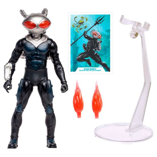 Фигурка McFarlane DC Multiverse Aquaman and the Lost Kingdom Black Manta, 18 см / Фигурка по мотивам фильма "Аквамен и потерянное царство", Чёрная Манта
