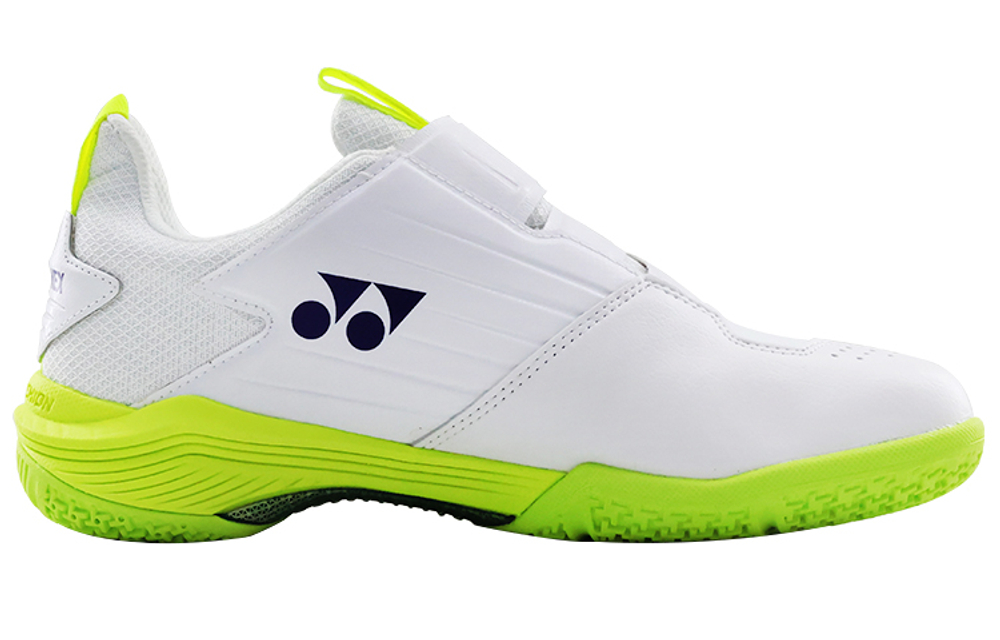 YONEX 88D 2 Badminton Shoes Unisex Low top White Yellow Green