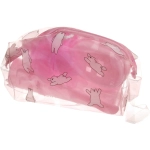 Набор банный дорожный 4шт «Traveler - Teddy bear», (мочалка, футляр 2шт, расческа), розовый, 20*12*5,5см