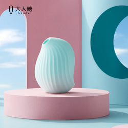 Cuddly Bird Нежно-зеленый вибростимулятор с функцией вакуумной стимуляции и беспроводной зарядкой