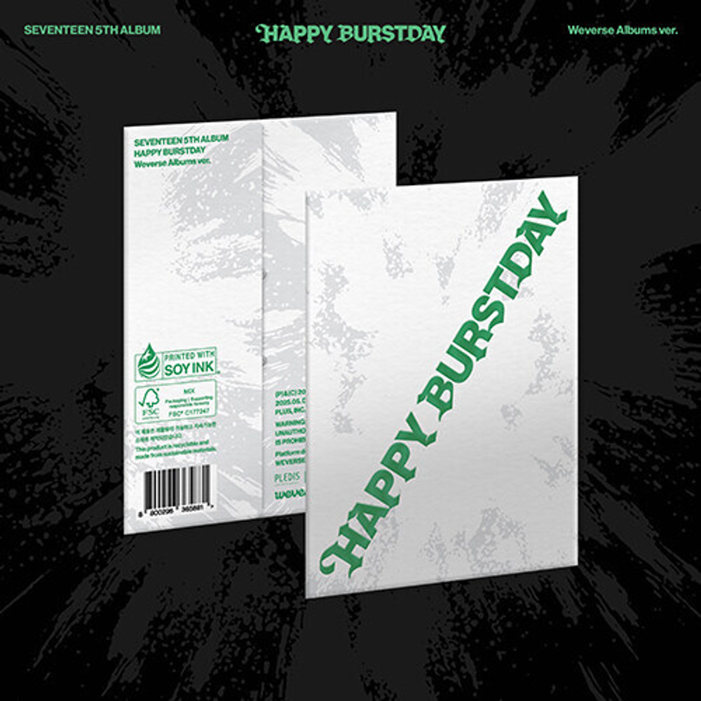 Альбом SEVENTEEN - HAPPY BURSTDAY (Weverse Albums ver.)