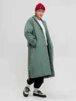 Плащ Утепленный FOS Женский Зеленый