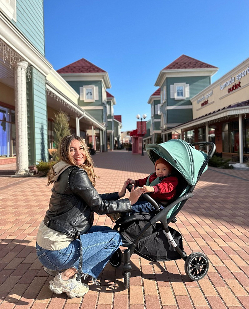 Коляска прогулочная Agex Mini LX 2025 AMG488 Зеленый