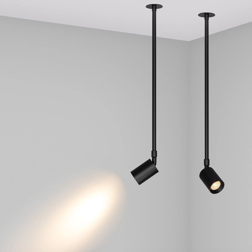 Светильник LGD-PERISCOPE-R55-9W Warm3000 (BK, 24 deg, 230V) (Arlight, IP40 Металл, 5 лет) 045203