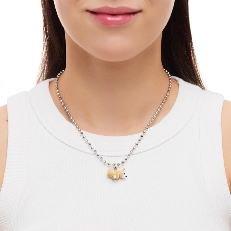 Колье Мой Любимый Пушистик на Цепочке – Сиба Ину