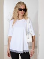 Фуфайка (футболка) женская Бетти Виотекс БЕЛЫЙ