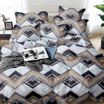 Постельное белье Евро полисатин 4241 МУ