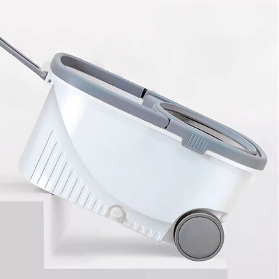 Набор для уборки: ведро с металлической центрифугой 47*26*25см, швабра с телескопической рукояткой 1