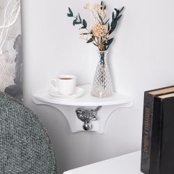 Полочка Гармония (угловая) Айс