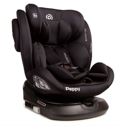 Автокресло Peppy Premier Isofix 0-36 I-Size (black)