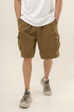 Шорты KUL'TURA "Nylon Cargo" Коричневый