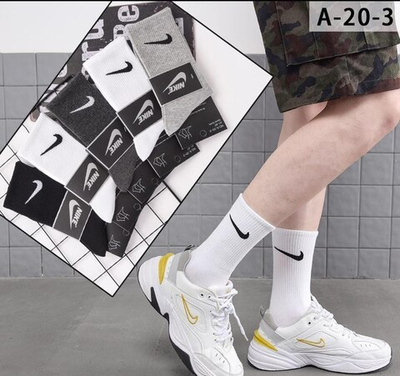 Носки женские/подростковые высокие, теннисная резинка