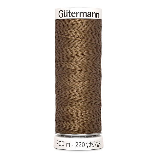 Нитки универсальные Gutermann Sew-all 100 (200 метров), 5 кат. | 851 т.сепия