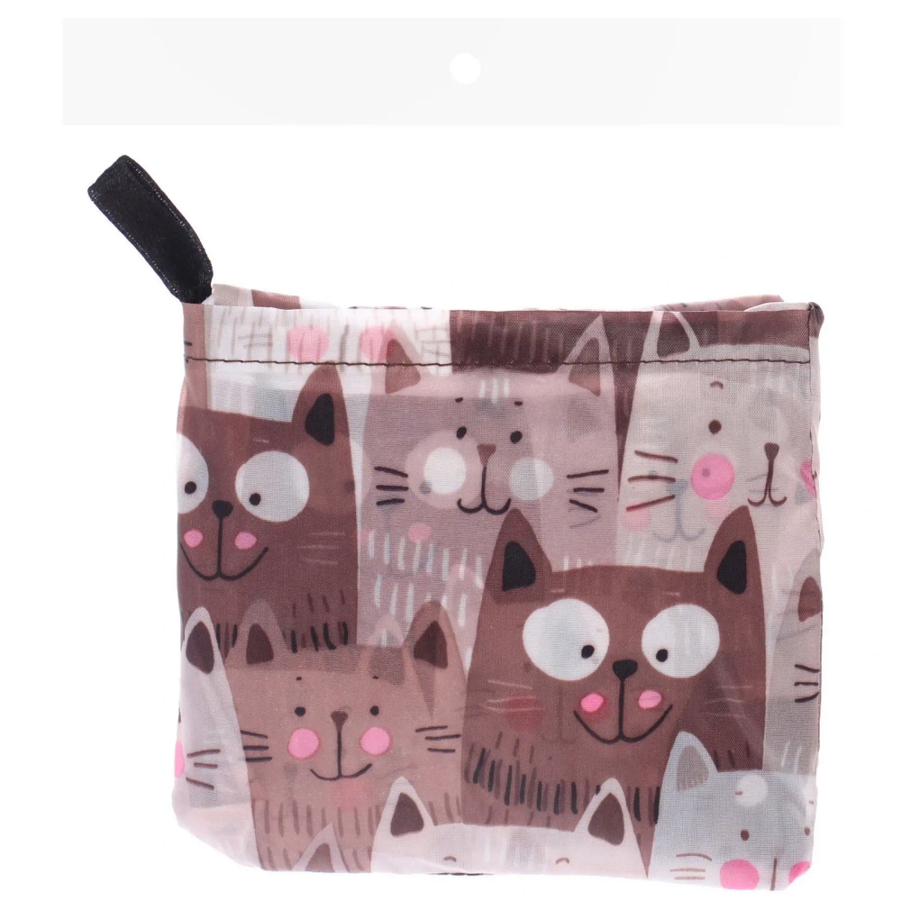 Сумка - шоппер «ИДЕЯДОМА», принт котики,65*46см/нагрузка до 10кг (инд. пакет истикер)