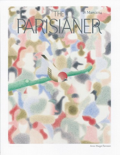 Постер журнала The Parisianer 26-03-2014, двойной