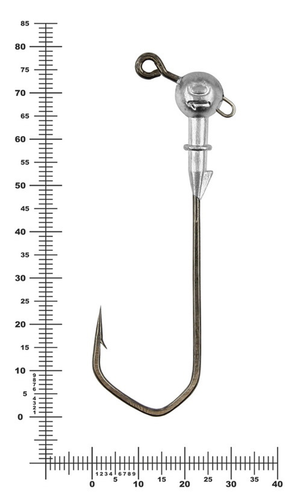 Джиг некрашеный Stinger Eye Jig, крючок Vido Craft VD-079 7/0 (3шт/уп)