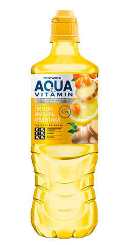 Напиток "Аква Витамин" 0,75л. Лимон-имбирь-облепиха Дарида