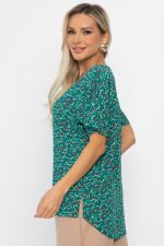 Блуза Маргоша (изумруд) Б13815-16М LT Collection