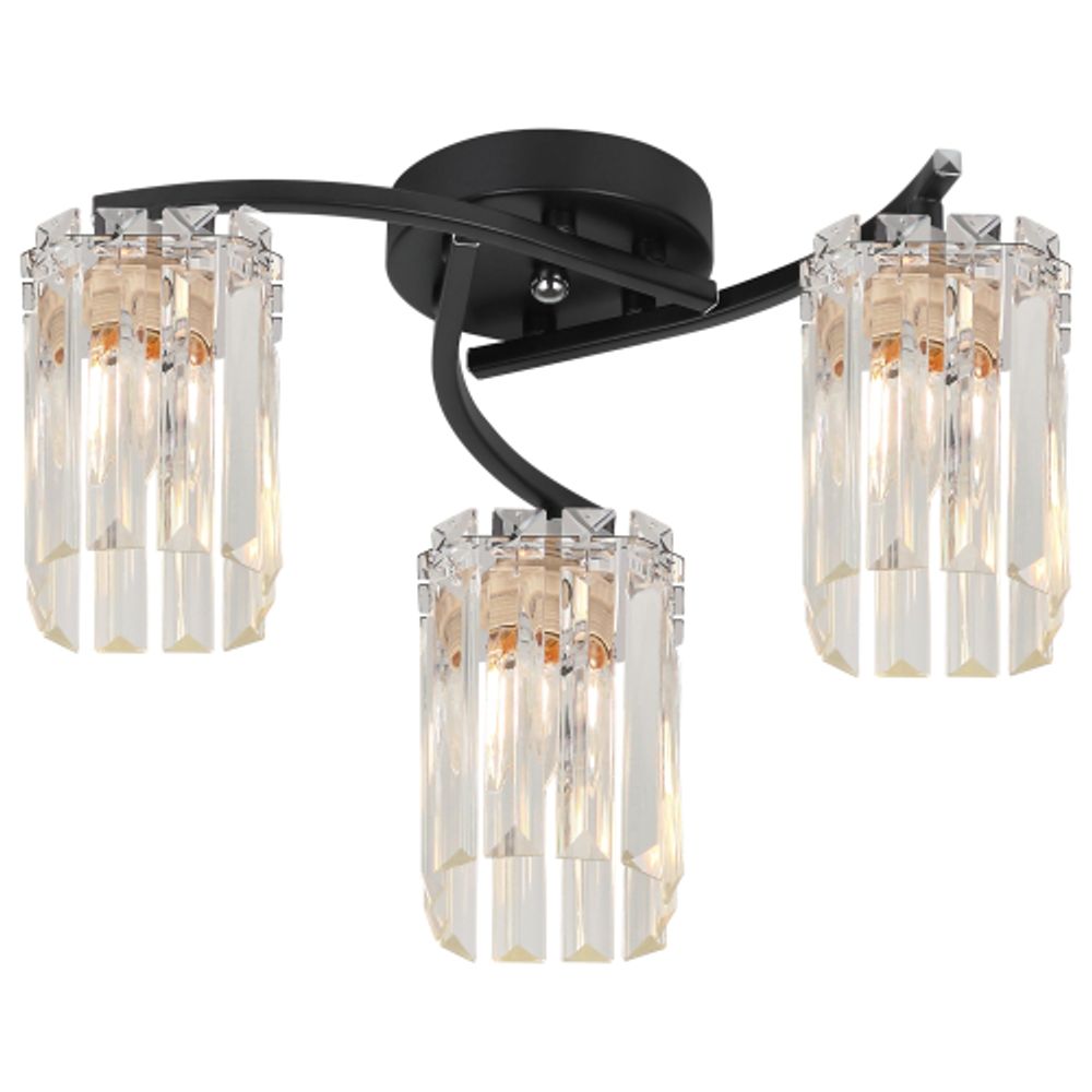 Люстра Rivoli June 1062-303 3хЕ27 60 Вт хрусталь | Rivoli