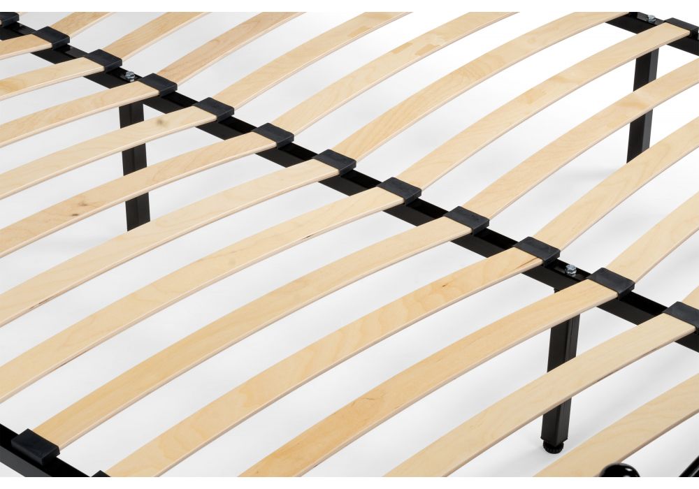 Двуспальная кровать Викси 160х200 черная