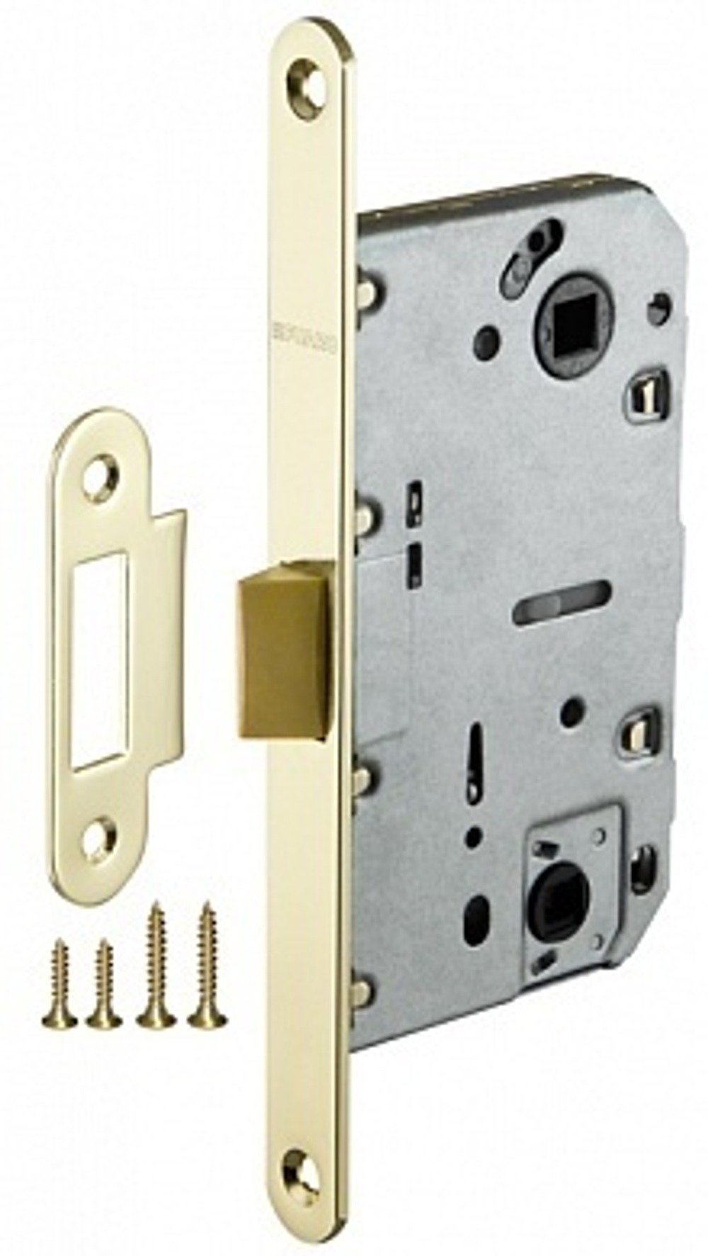 [ТОВАРА НЕТ В НАЛИЧИИ] Замок сантехнический пластик Фуаро PLASTIC P96WC-50 GP, цвет латунь (гарантия - 12 месяцев)