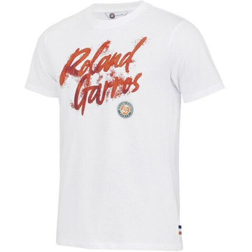 Мужская теннисная футболка Roland Garros Graphic - white