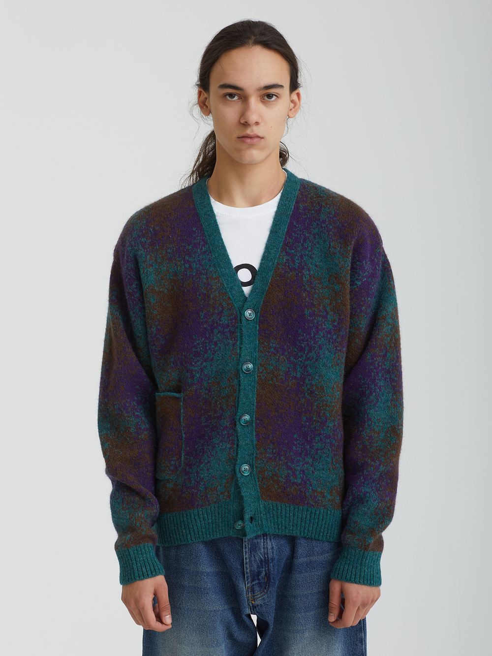 Мужской Кардиган Knitted