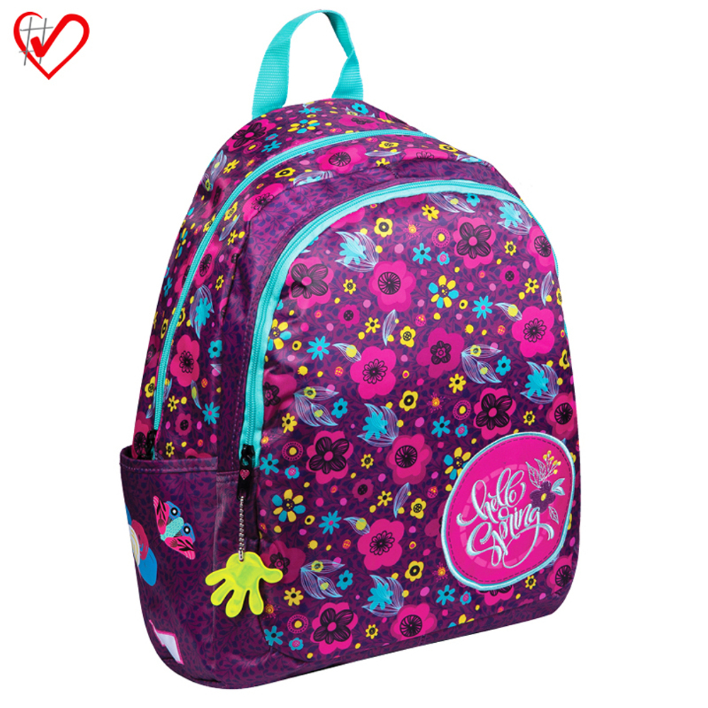 Рюкзак Berlingo Joy "Colorful" 40,5*27*17см, 2 отделения, 2 кармана, эргономичная спинка