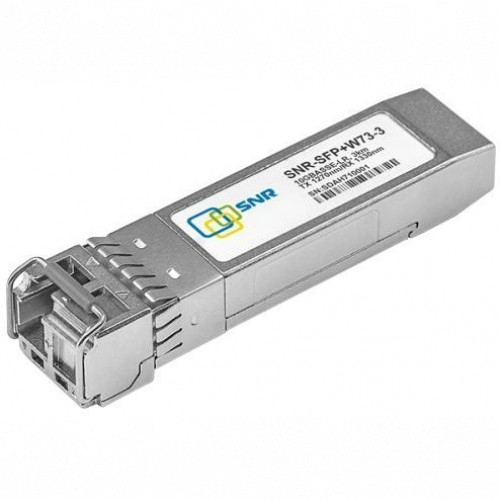 Модуль SFP+ WDM1хLC,10 Гб/с,5 дБ,Tx:1270/Rx:1330 нм, до 3 км