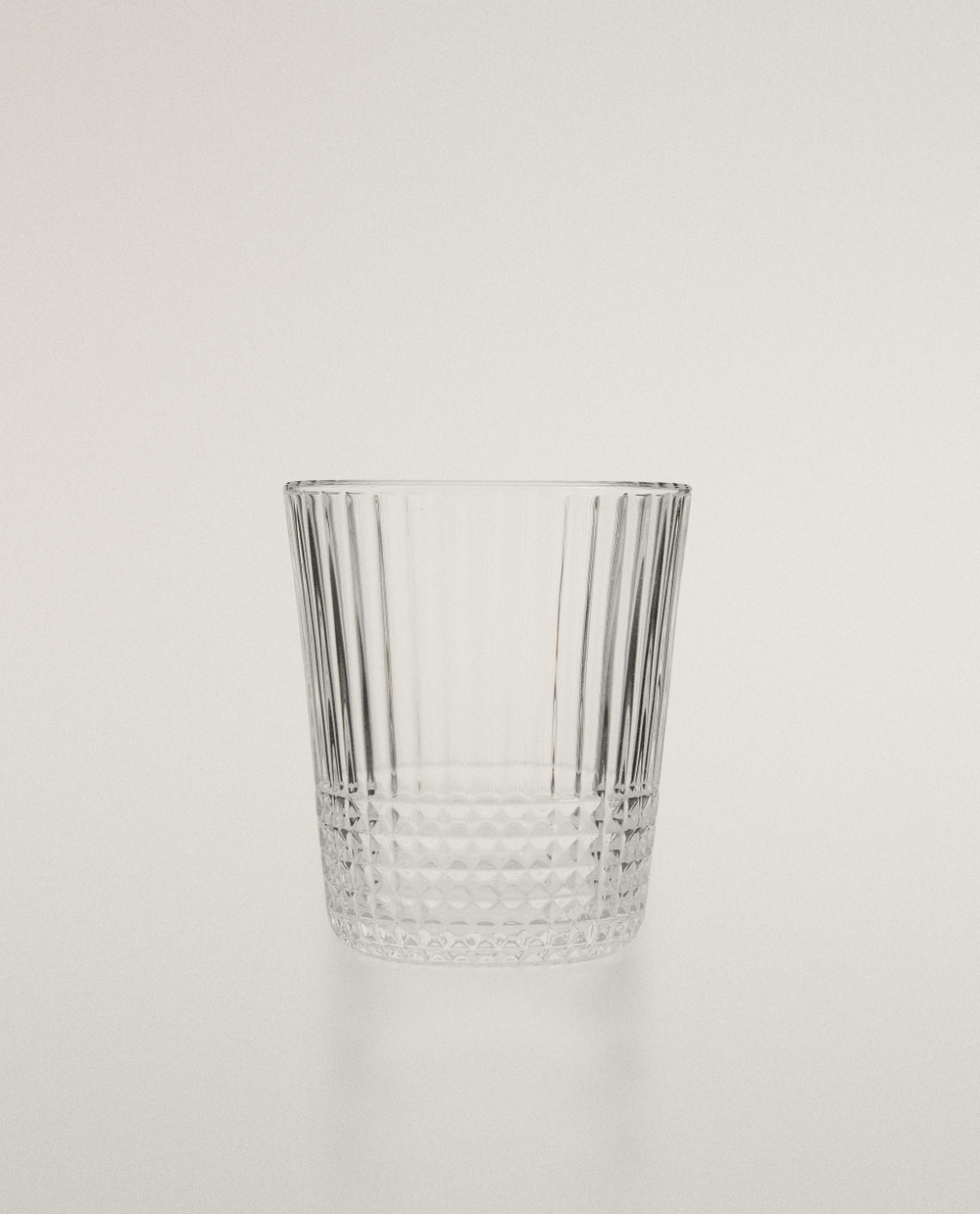Zara Home стакан из стекла, цвет прозрачный, 10 см · 6289/401