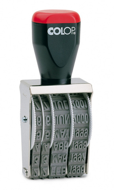 Ленточный датер Colop 07000, высота 7 мм