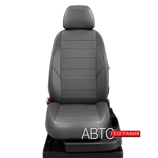 Чехлы на сиденья Honda Civic VIII (2005-2012) хэтчбек из экокожи