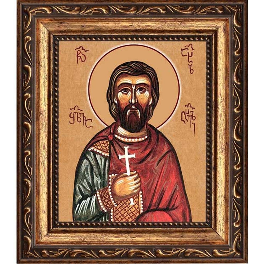 Шалва Ахалцихский мученик. Икона на холсте.