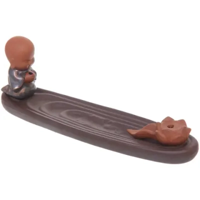 Подставка под стелющиеся благовония «Будда» 21,5*5,5*7см