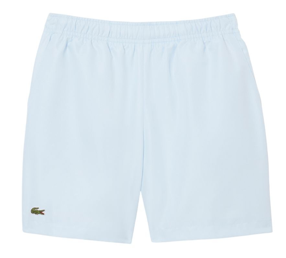 Шорты для мальчика теннисные Lacoste Sport Core Performance - небесный
