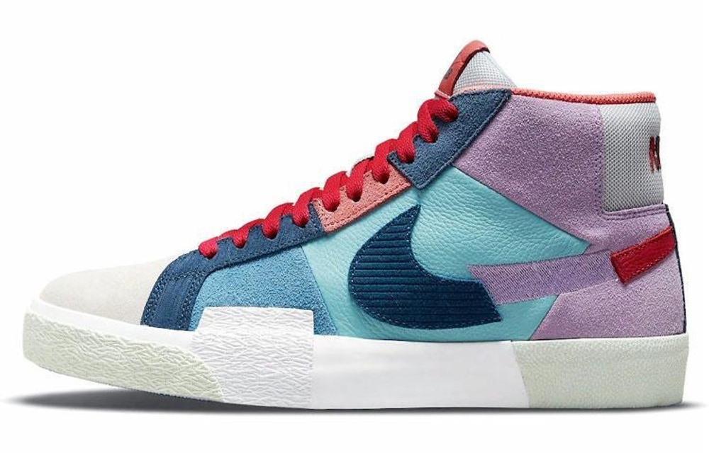 Кроссовки Nike Blazer Prm "Blue Mosaic"