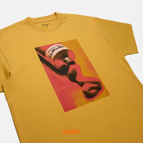 Футболка мужская Carhartt WIP Tube артикул:I033173_sunray - купить в магазине Дайс