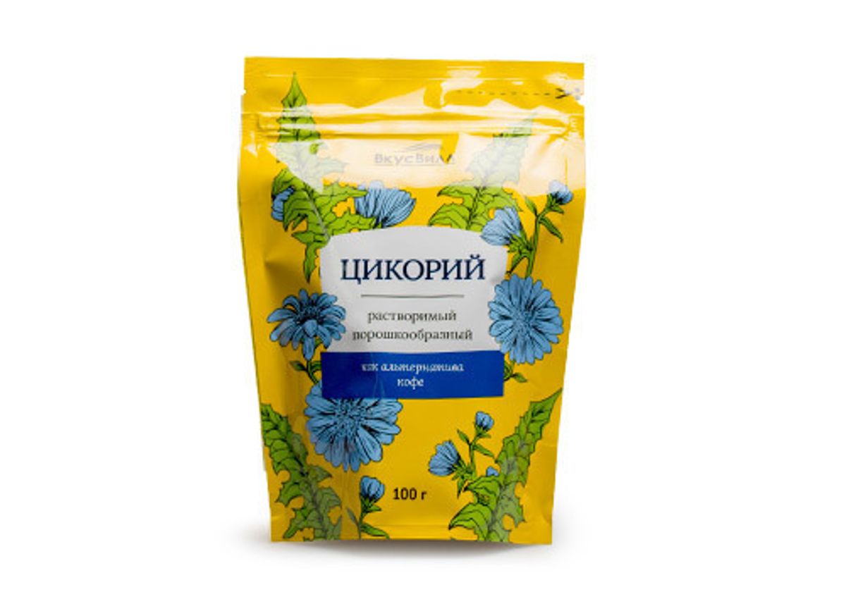 Цикорий растворимый порошкообразый ВкусВилл, 100г