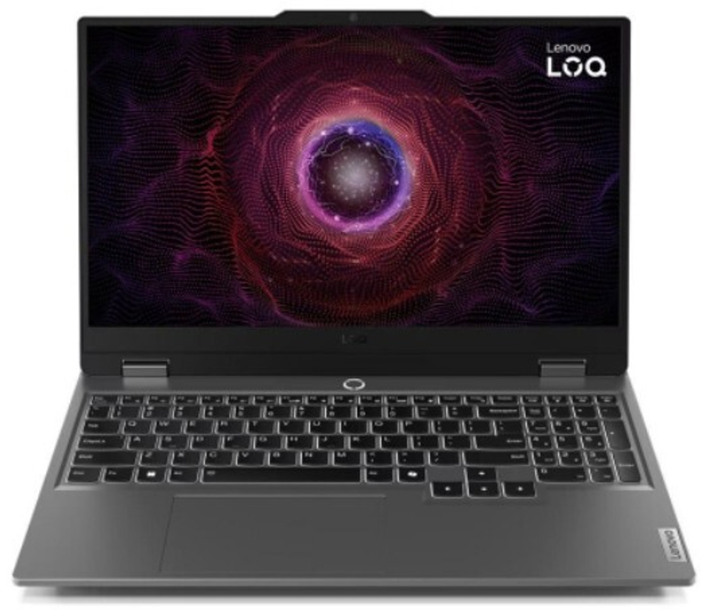 Ноутбук  Lenovo LOQ 15ARP9 15.6 ", Ryzen 7, 24 Гб RAM, 512 Гб SSD, GeForce RTX 4070, Серый