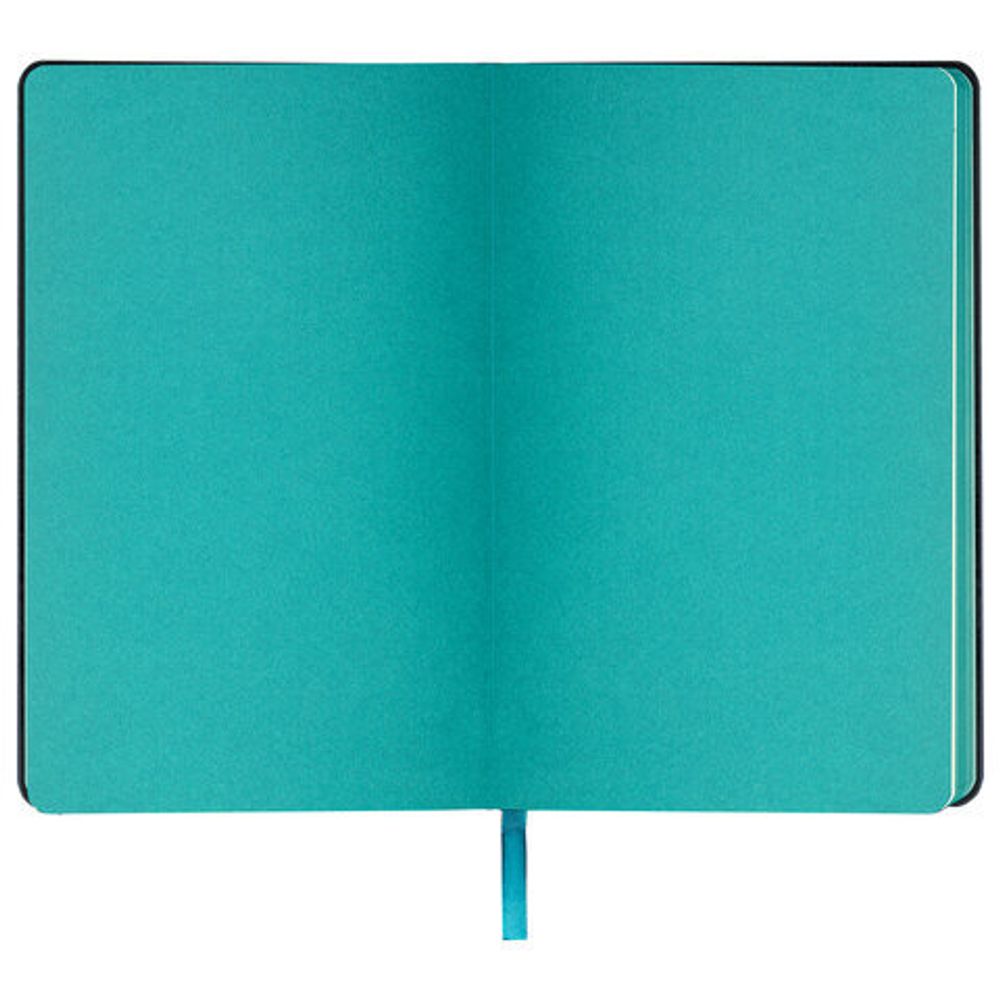 Ежедневник датированный 2023 А5 138x213 мм BRAUBERG "Stylish", под кожу, бирюзовый, 114071