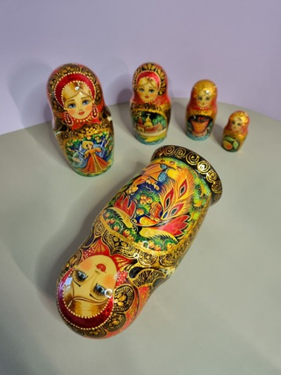 Матрешка "Жар-птица" 5мест