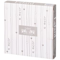 ТАРЕЛКА LEFARD "LOVE YOU" СЕРДЦЕ 16,5 СМ (КОР=64ШТ.)