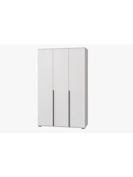 Шкаф для одежды распашной Белый 135х58х221 см