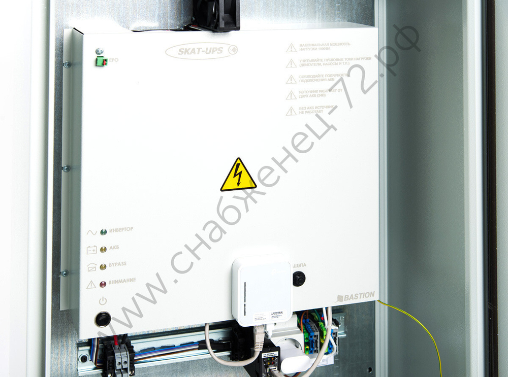 SKAT SMART UPS-1000 IP65 SNMP Wi-Fi, ИБП 220В 1000ВА синусоида 2 АКБ уличный